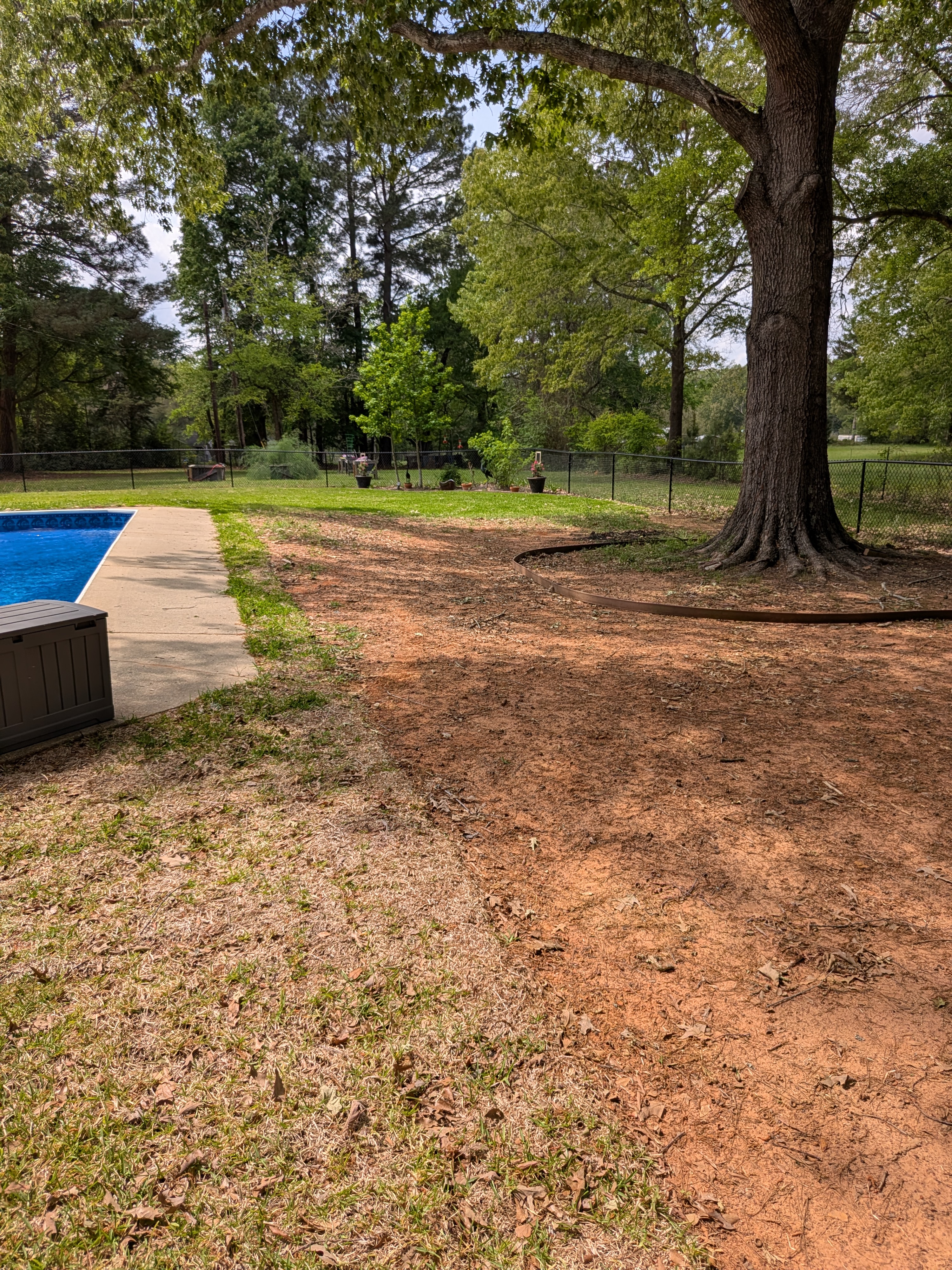 Yard before sod installation - Lonestar Landworks